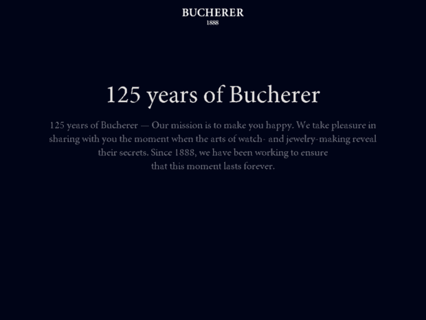 125jahre.bucherer.com