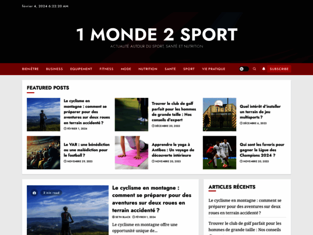 1monde2sport.com