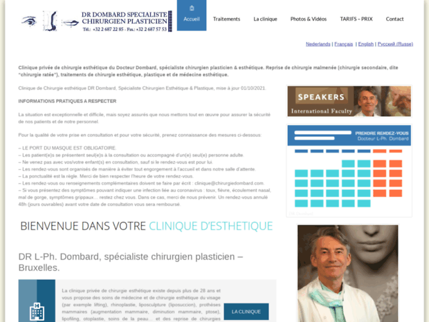 aesthetic-clinic-dombard-brussels.com