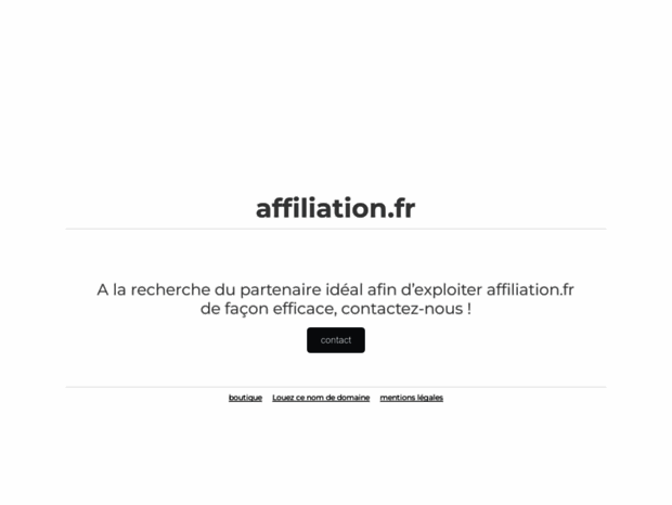 affiliation.fr