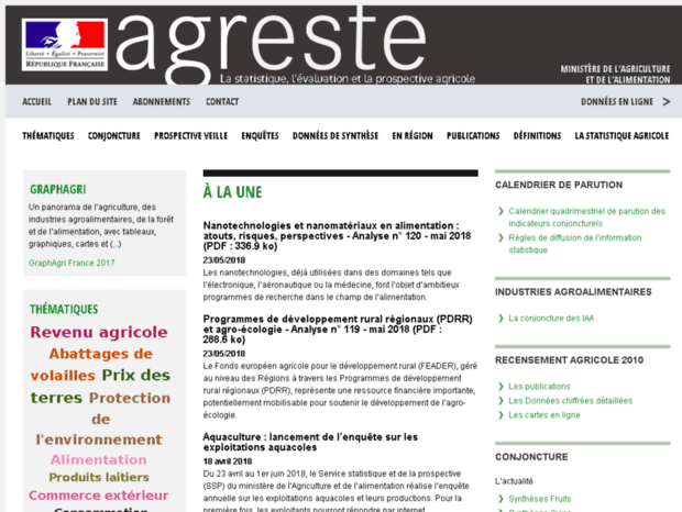agreste.agriculture.gouv.fr