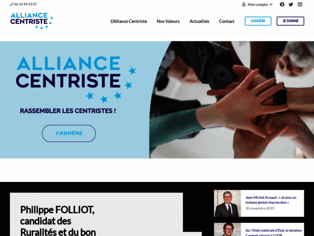 alliancecentriste.fr