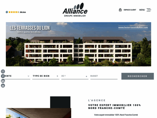 allianceimmobilier.com
