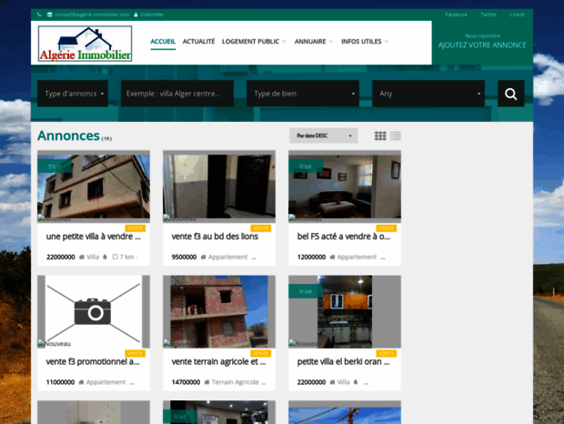 annonces.algerie-immobilier.com