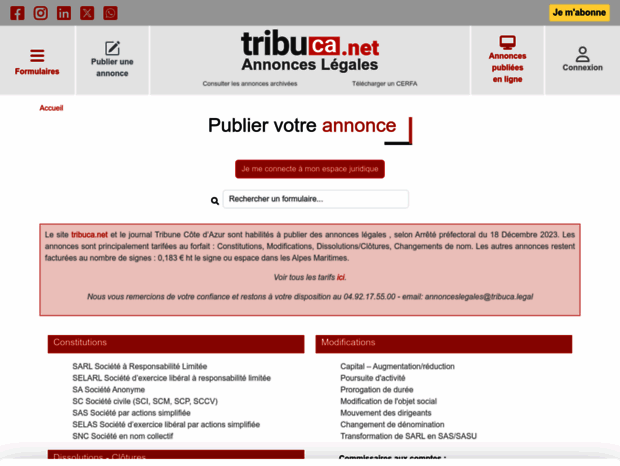 annonceslegales06.fr