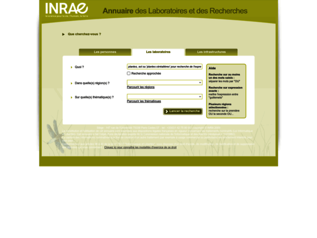 annuaire.inra.fr
