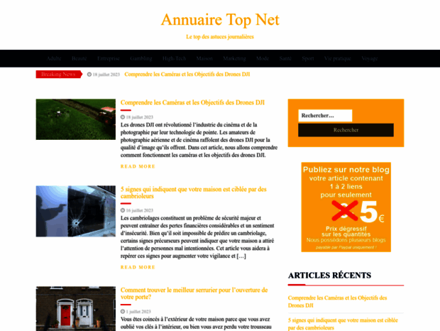 annuairetopnet.com