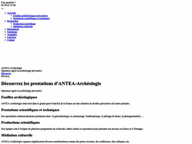 antea-archeologie.com