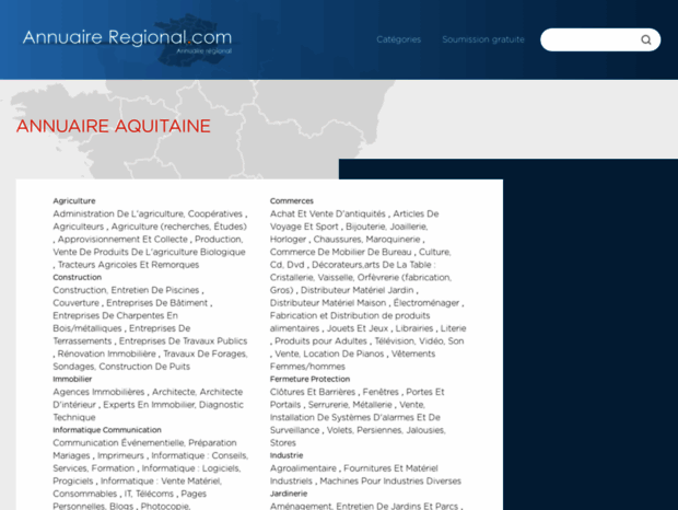 aquitaine.annuaire-regional.com