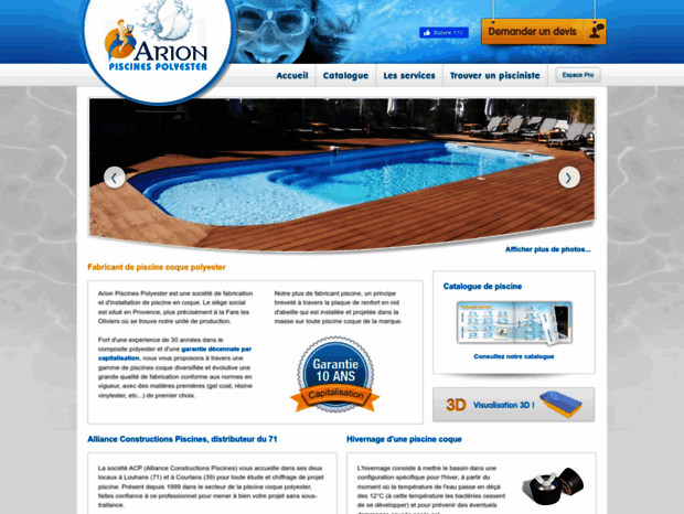 arion-piscines-polyester.com