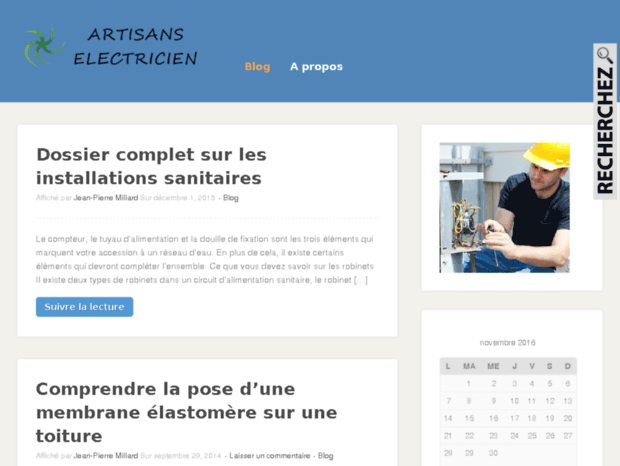 artisans-electricien.info