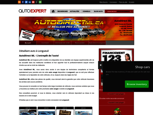 auto-direct-ml.autoexpert.ca