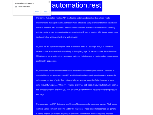 automation.rest