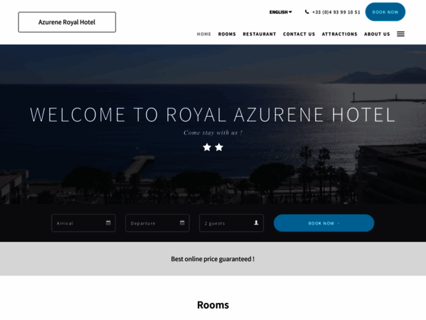azurene-royal-hotel.com