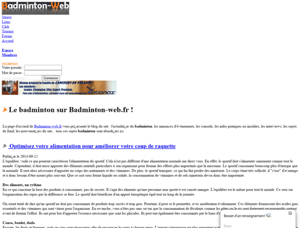 badminton-web.fr