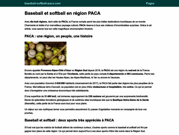 baseball-softball-paca.com