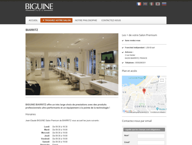 biarritz.franchise-biguine.com