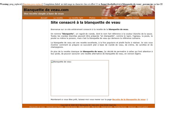 blanquette-de-veau.com