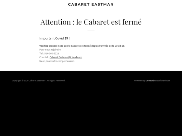 cabareteastman.com
