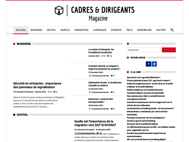 cadresetdirigeants-magazine.com