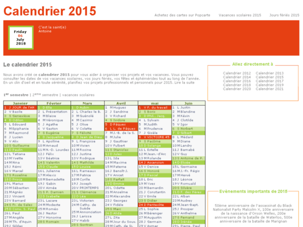 calendrier-2015.fr