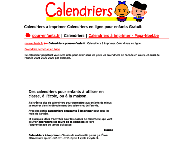 calendriers.pour-enfants.fr