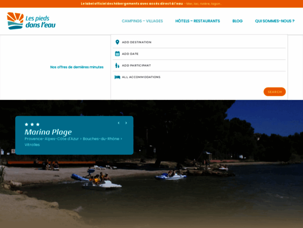 camping.lespiedsdansleau.com