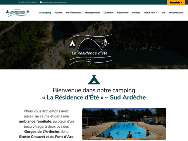 campinglaresidence.com