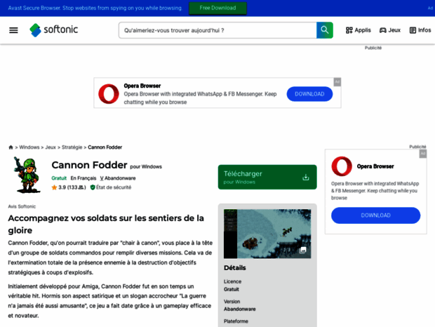 cannon-fodder.softonic.fr