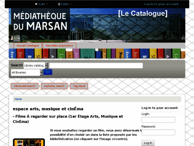 catalogue.lamediathequedumarsan.fr