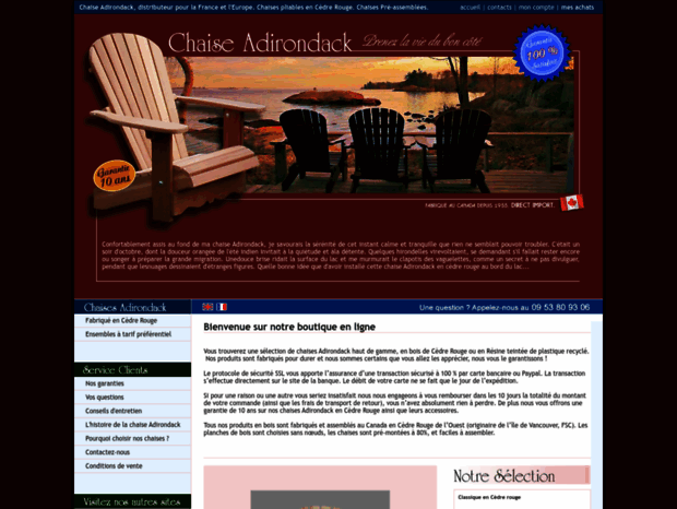 chaise-adirondack.com