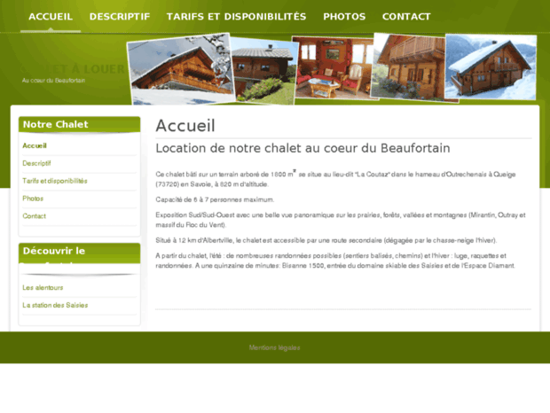 chalet-en-beaufortain.fr