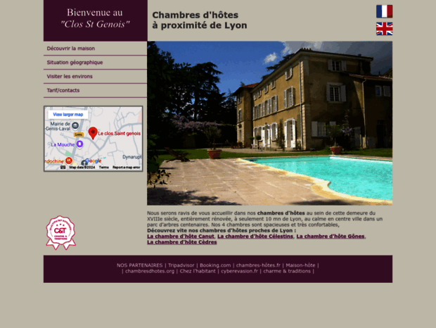 chambresdhoteslyonsud.com