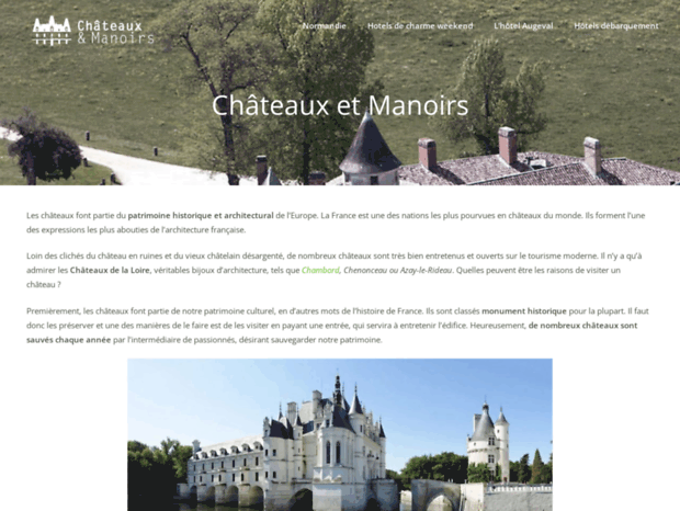 chateaux-manoirs.fr