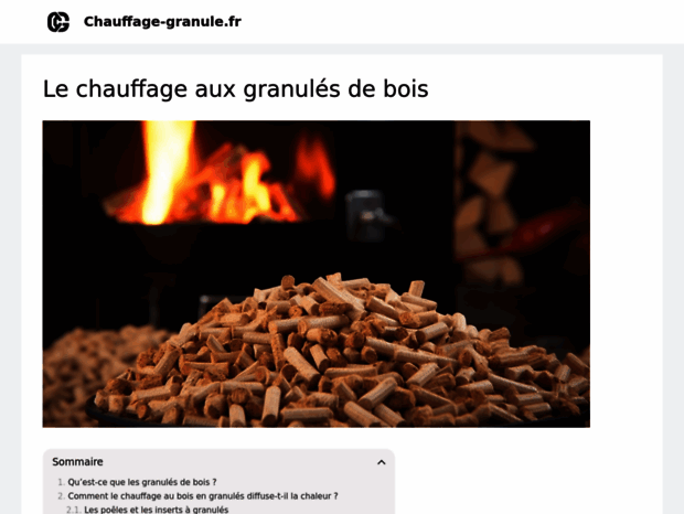 chauffage-granule.fr