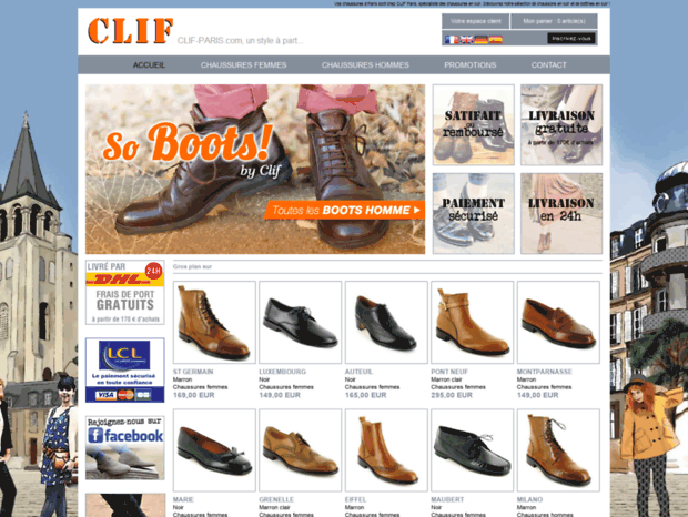 chaussures-clif.com