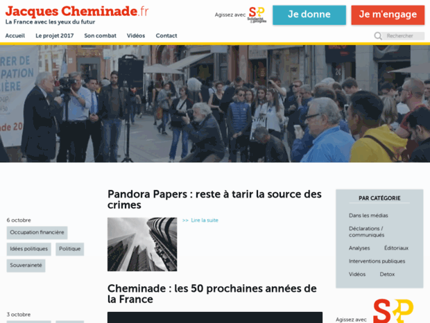 cheminade2012.fr