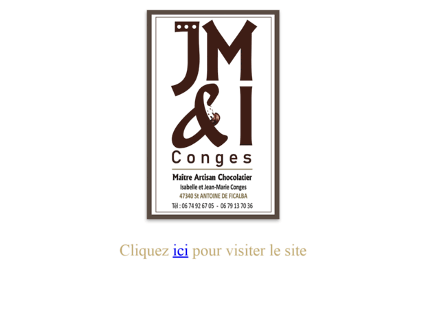 chocolats-conges.com