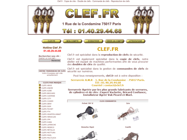 clef.fr