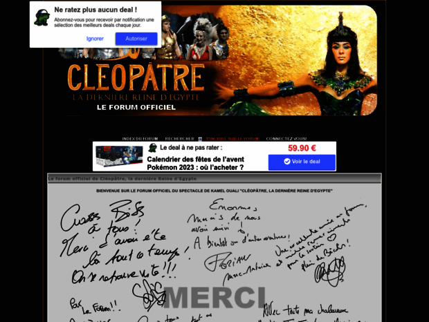 cleopatre.forumactif.com