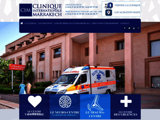 clinique-internationale-marrakech.com