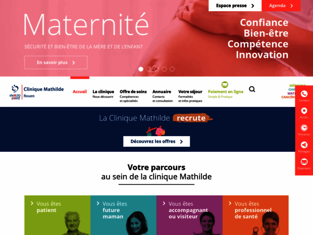 clinique-mathilde.fr