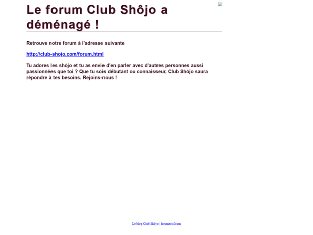 club-shojo.forumactif.net