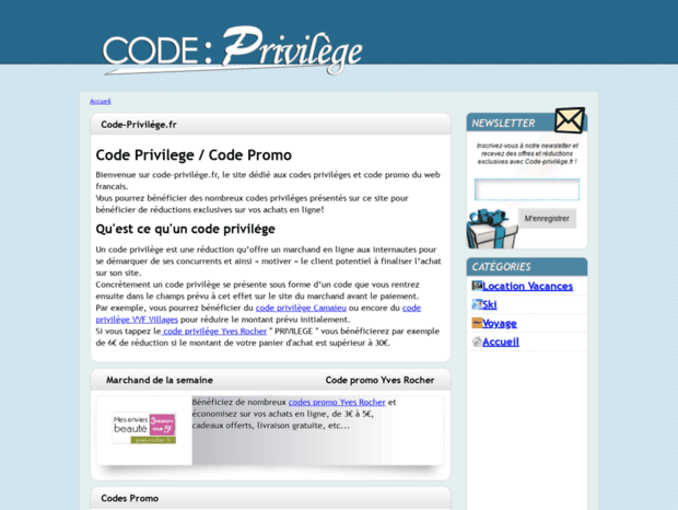 code-privilege.fr