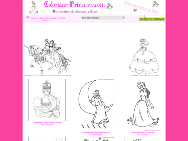 coloriage-princesse.com