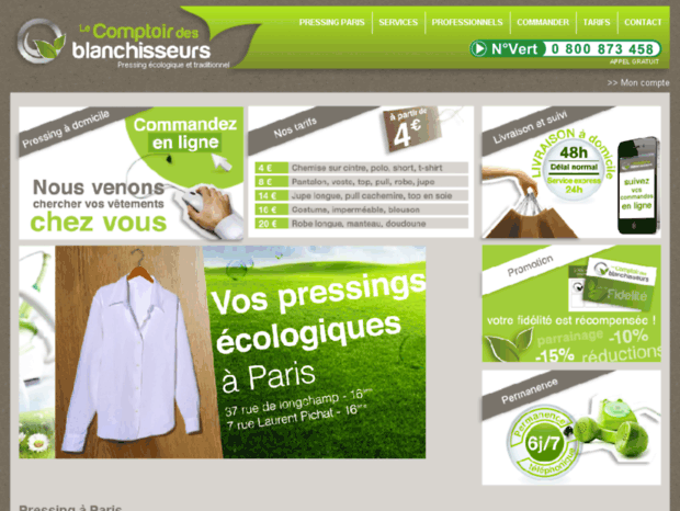comptoirdesblanchisseurs.com