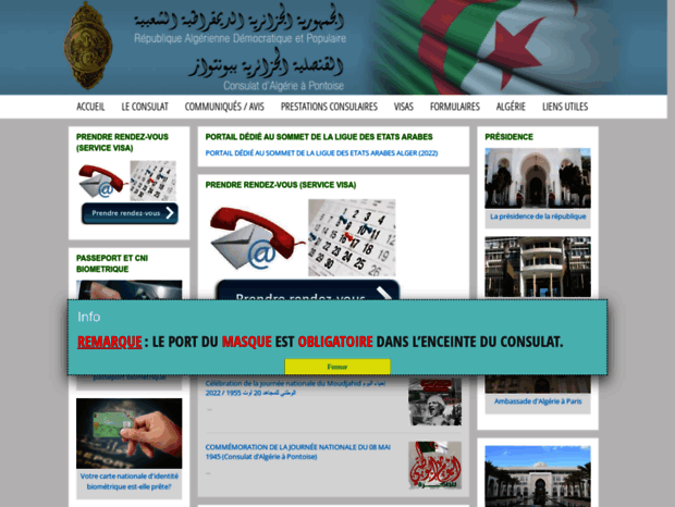 consulat-pontoise-algerie.fr