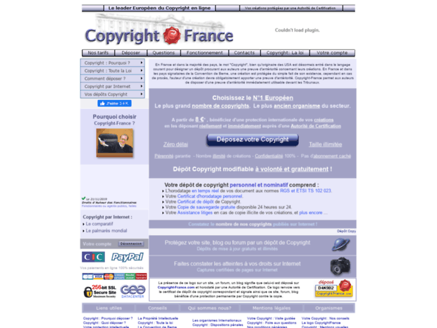 copyright.copyright-france.com