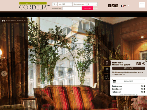 cordelia-paris-hotel.com