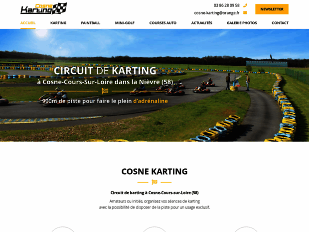 cosne-karting.com
